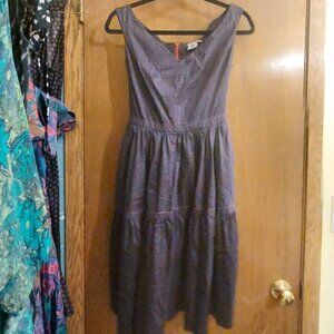 Carven Printed Mini Dress (label FR 38, really fits US 0)